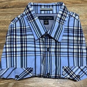 Mens Banana Republic button long sleeve shirt. Size Small.
